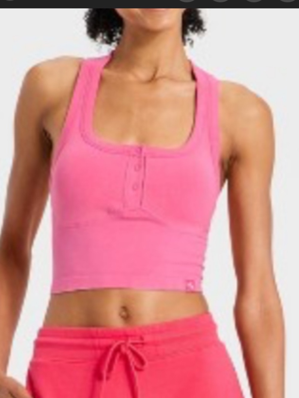 JoyLab Seamless Henley Support Tank size XXL